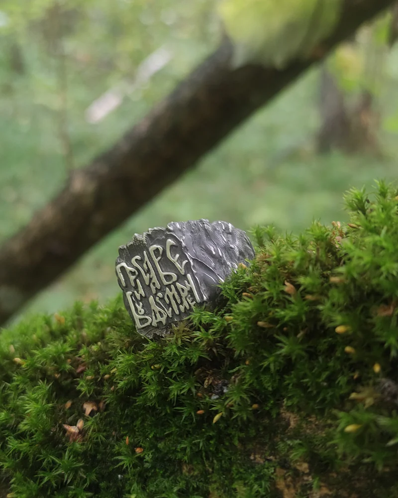 Перстень "При славе будь смирен при печали мудр" — Перстень