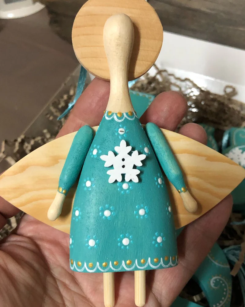 Набор ёлочных игрушек в коробке