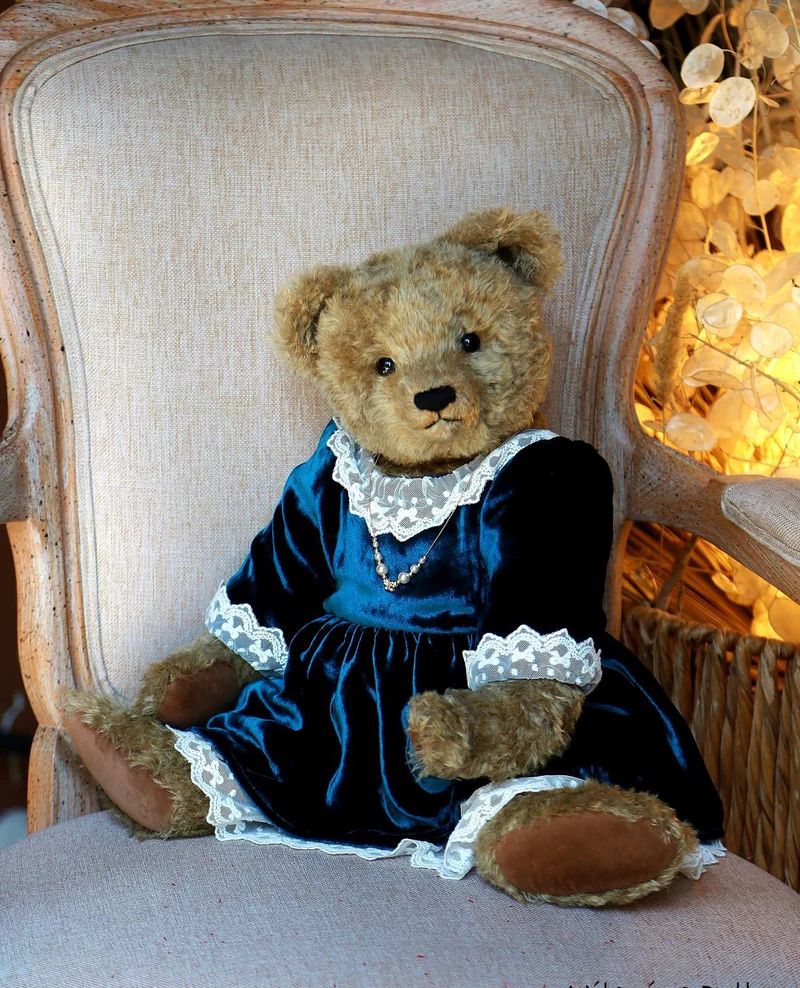 Мишки Тедди:Bear Girl — коричневый