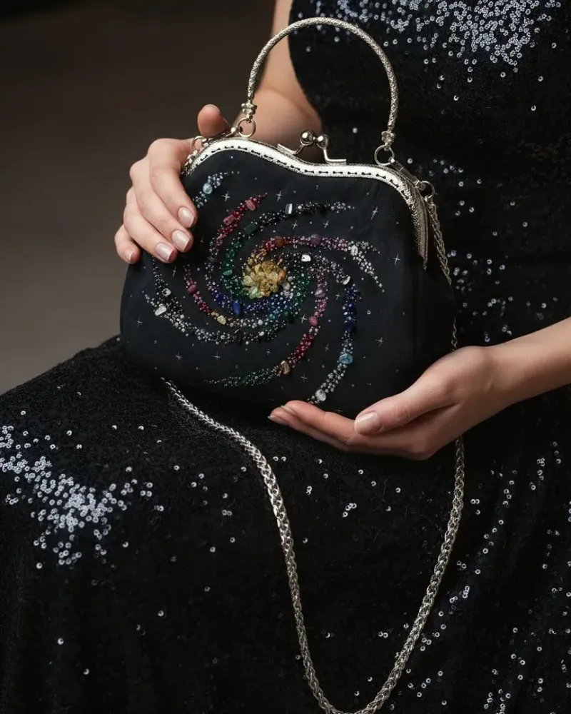 Сумочка «Galaxy», чёрная — Чёрная