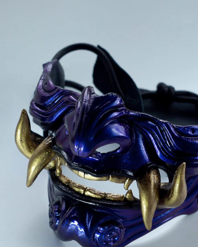 Копия товара Японская полу-маска демона Они (Oni japan mask)