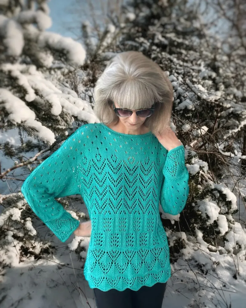 Ажурная туника