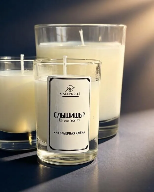 Ароматическая свеча Слышишь?/Do you hear it? — Слышишь? свеча 50ml