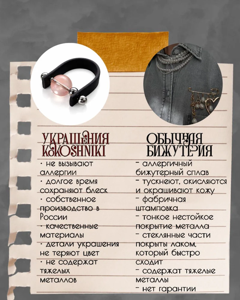 Кольцо — Розовый