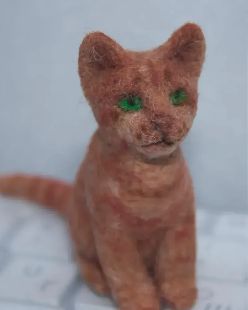 Рыжий котёнок для кукольного домика — Основной