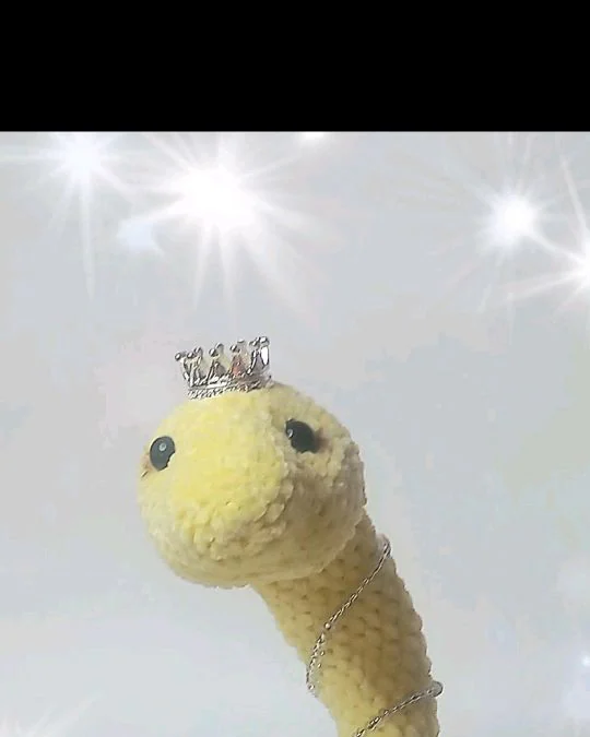 Змея вязаная Скарапея