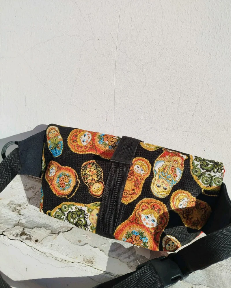 Сумка роллтоп RUSSIAN STYLE — Чёрный