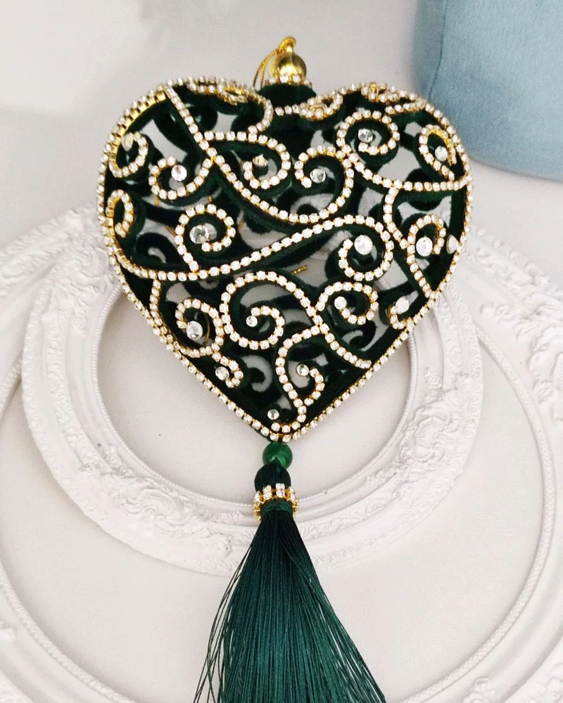 Ёлочная игрушка "Сердце"