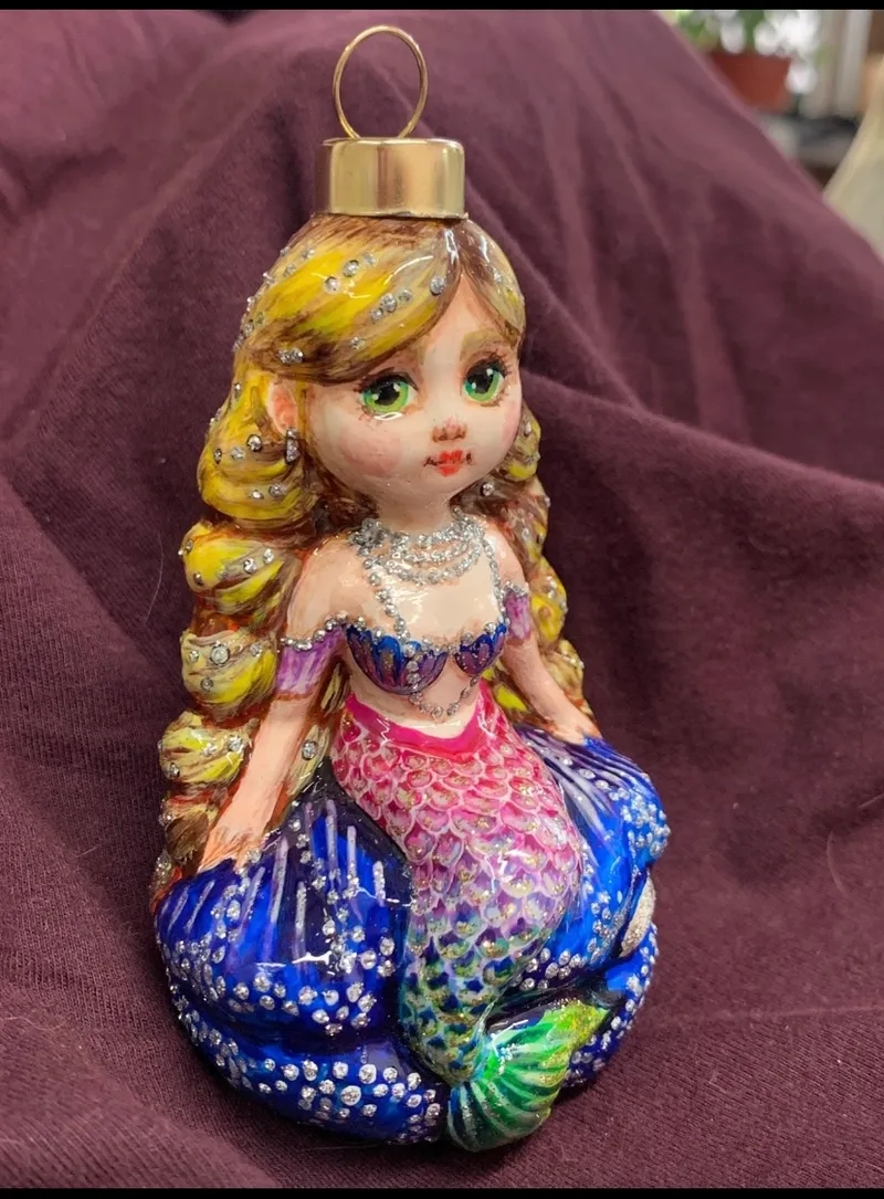 елочная игрушка «русалочка»