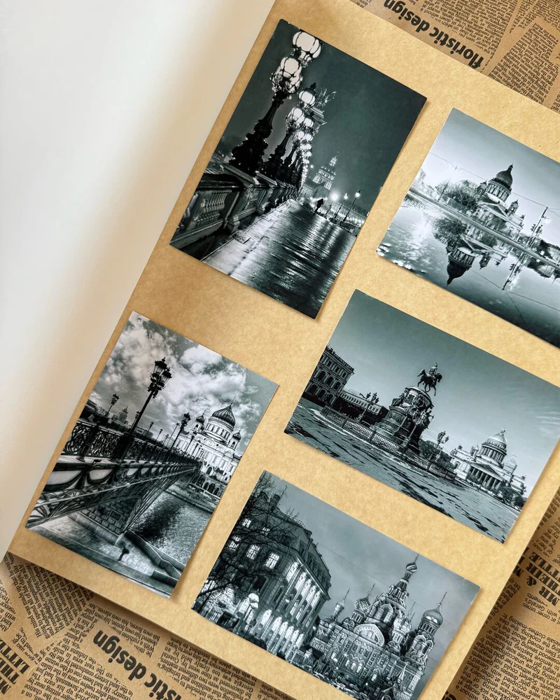 Фотоальбом большого формата — красный