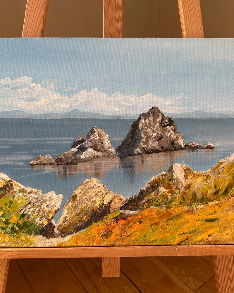 Морской пейзаж 40×60 — Оригинал