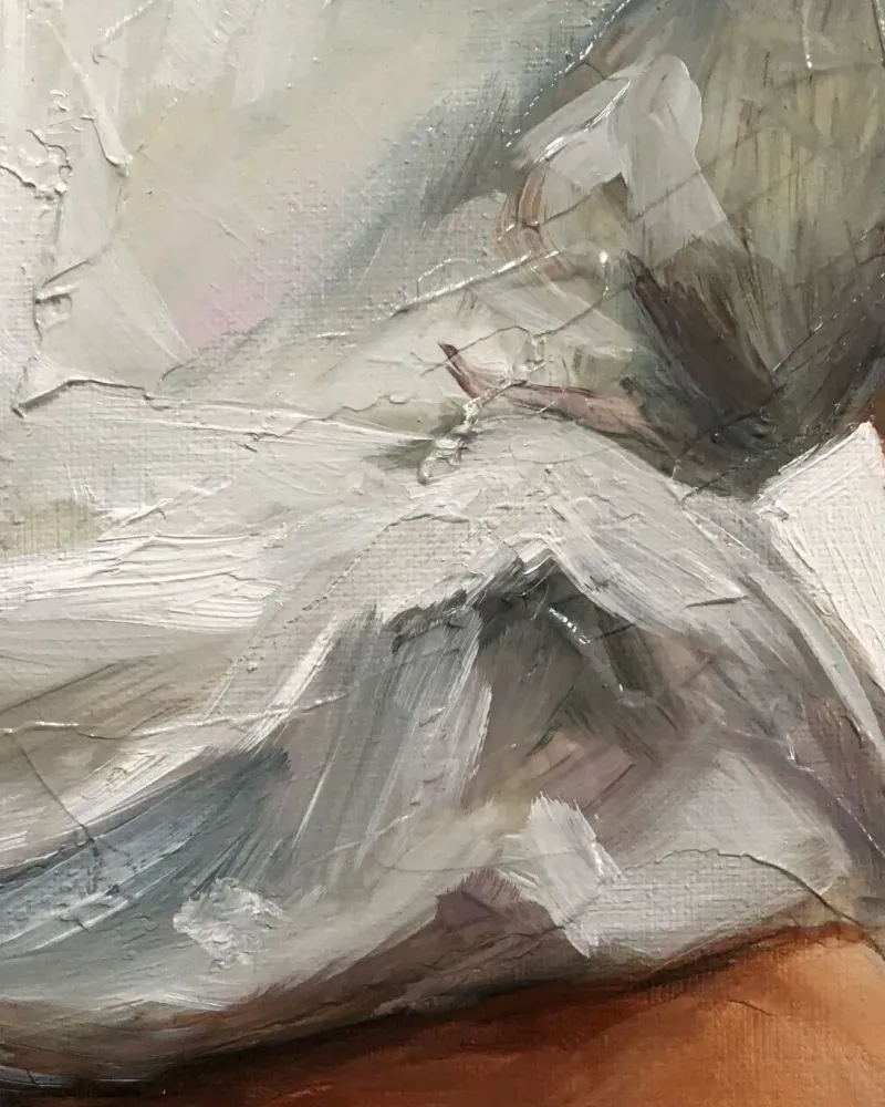 Наездница. Картина маслом 50×60 см — 50×60 см