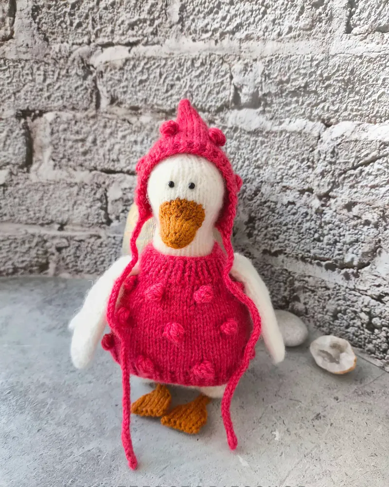 Вязаный гусь Вениамин — Гусик Вениамин