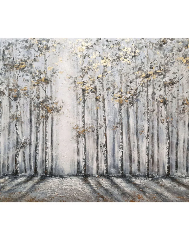 Картина «Берёзки в лучах солнца» — 65 × 130 см