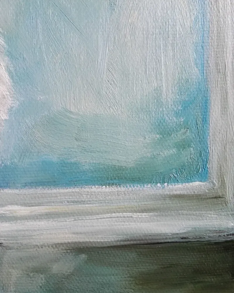 Жду тебя. Картина маслом 30×50 см — 30×50 см