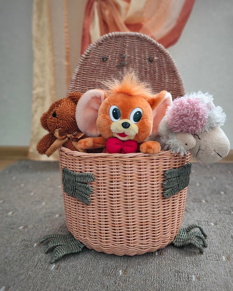 корзина для игрушек Дино
