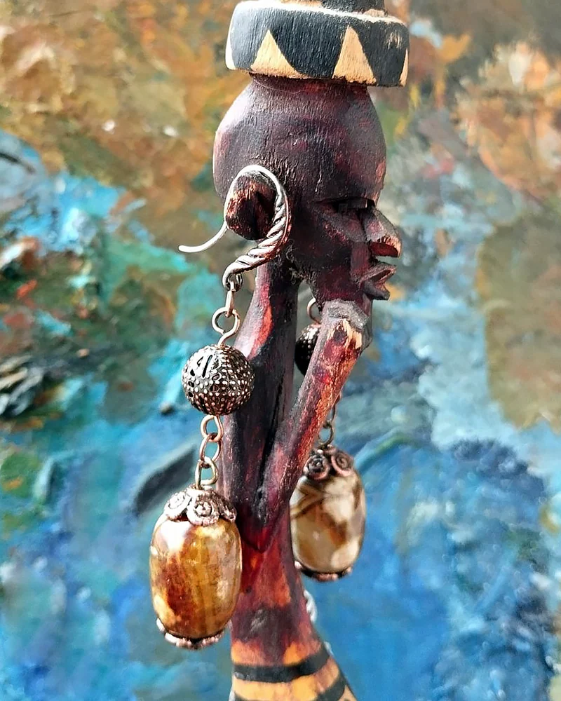 Серьги "Восточные".