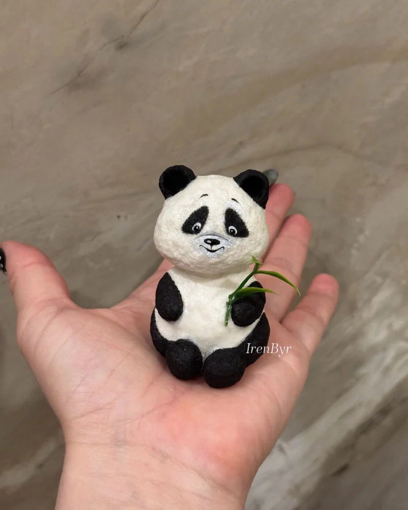 Ватная игрушка Панда