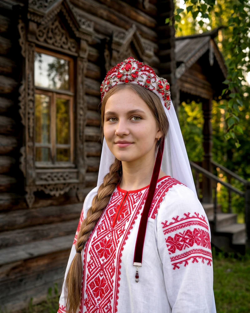 Венец "Калинов Цвет" вариация