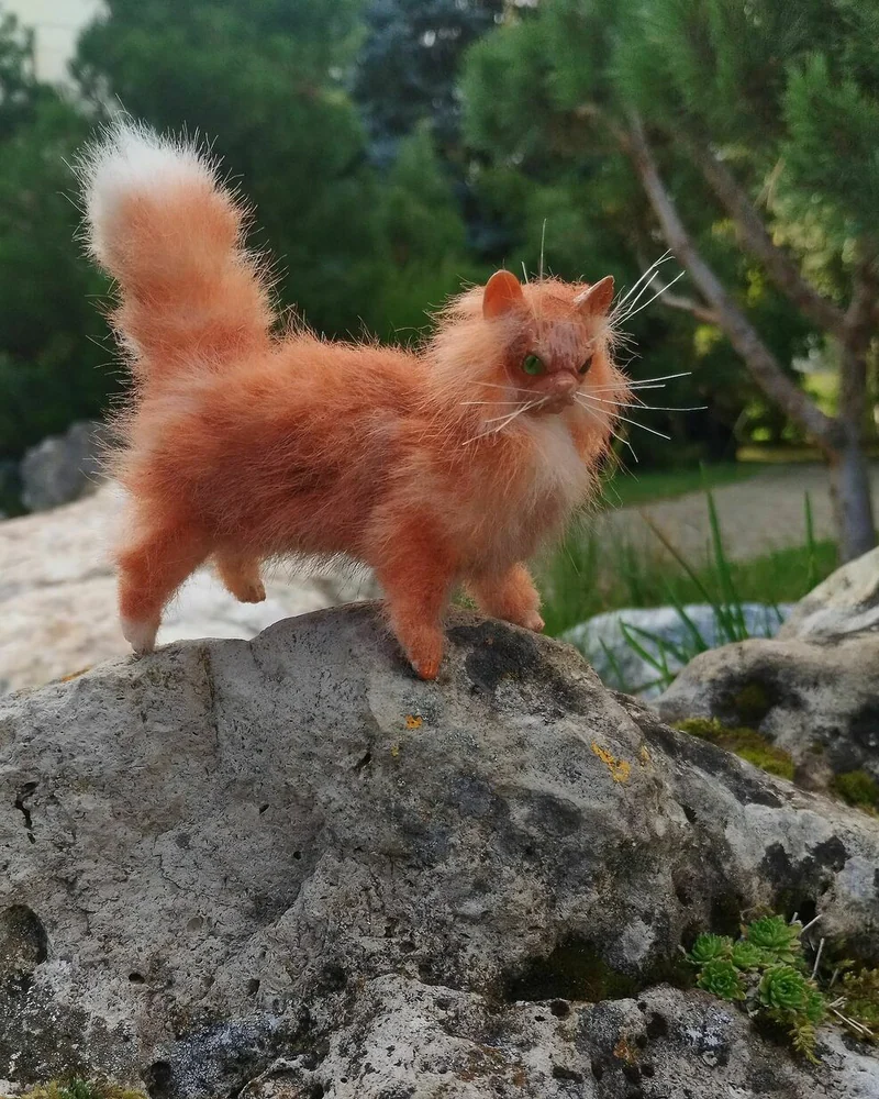 Рыжий кот, миниатюра 1:6 — Рыжий кот, миниатюра 1:6