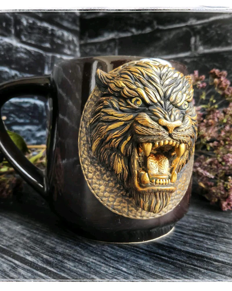 Кружка с тигром