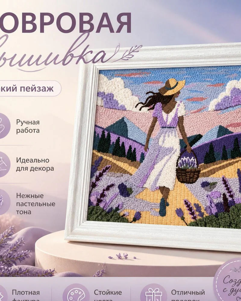 Текстильная картина «Прованские мотивы» — Основной экземпляр