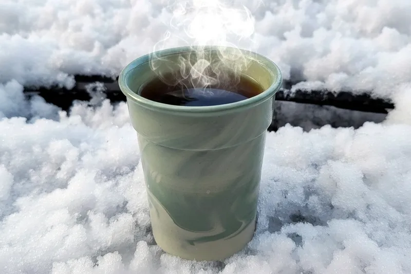 Фарфоровые стаканы для кофе, пара