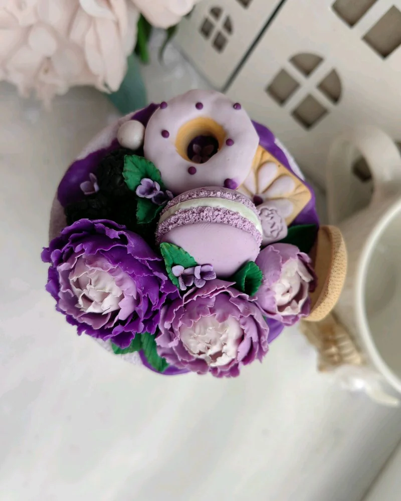 Банка ручной работы, банка с декором