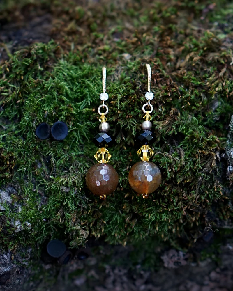 Серьги с кварцем — Серьги с кварцем