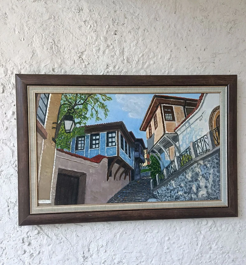Картина маслом художника из Болгарии. Г.Пловдив