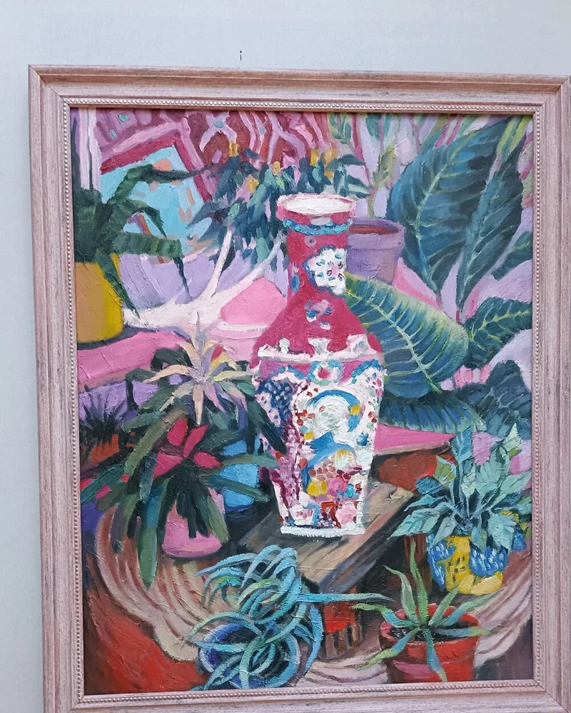 Картина маслом Натюрморт в южном стиле