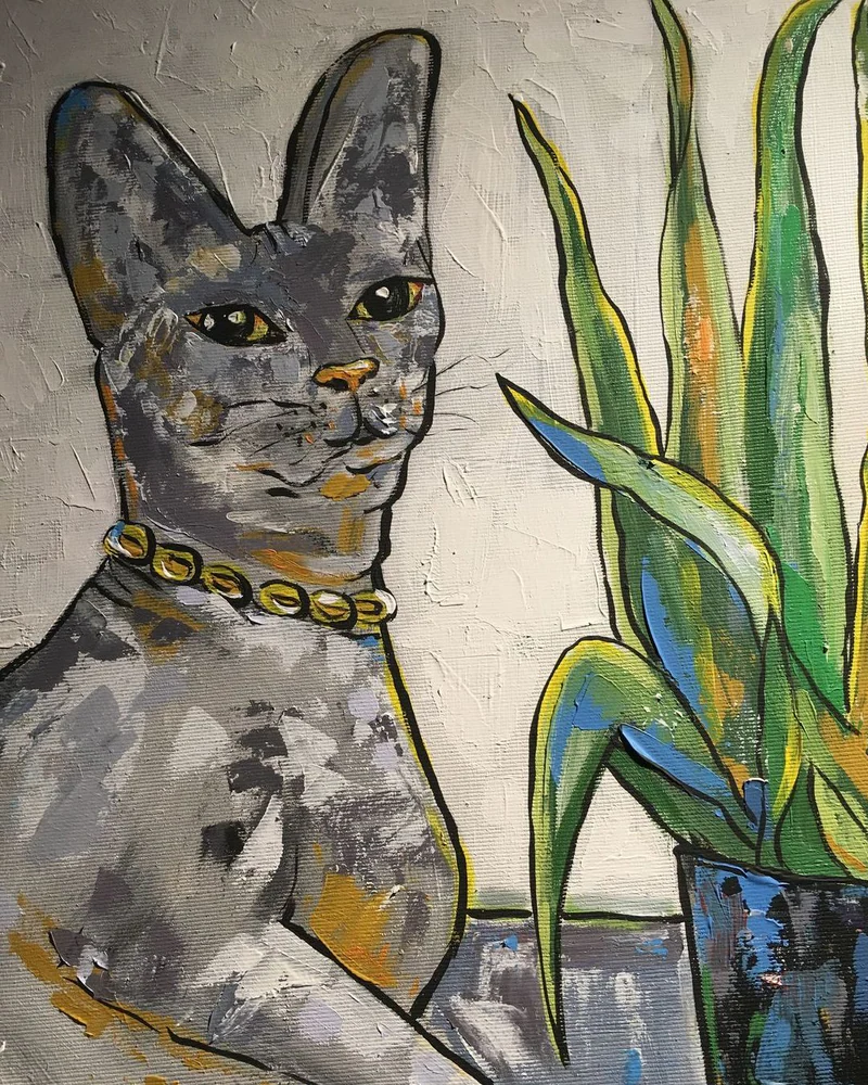 Картина «Кот и К.»