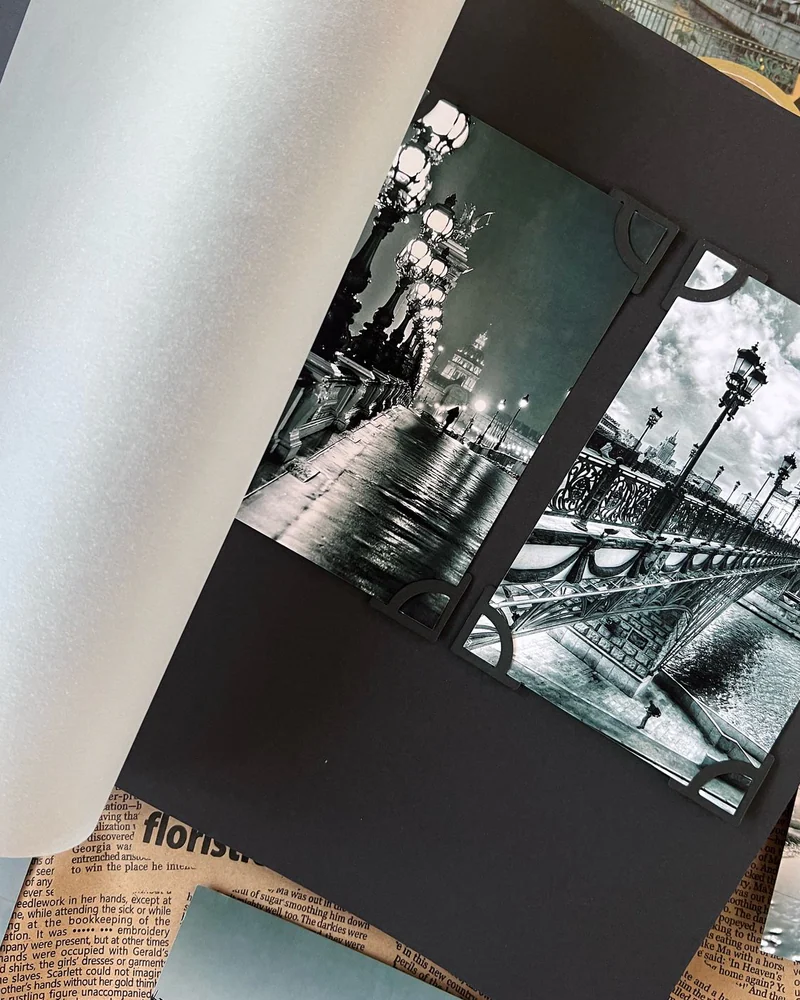 Фотоальбом семейный — фиолетовый