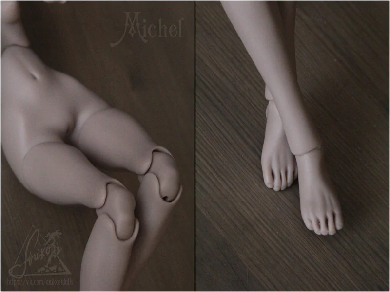 Бланк шарнирной куклы «Michel»
