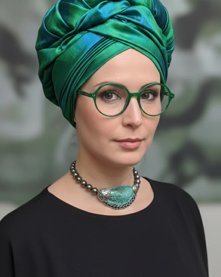 Колье Агат Гематит