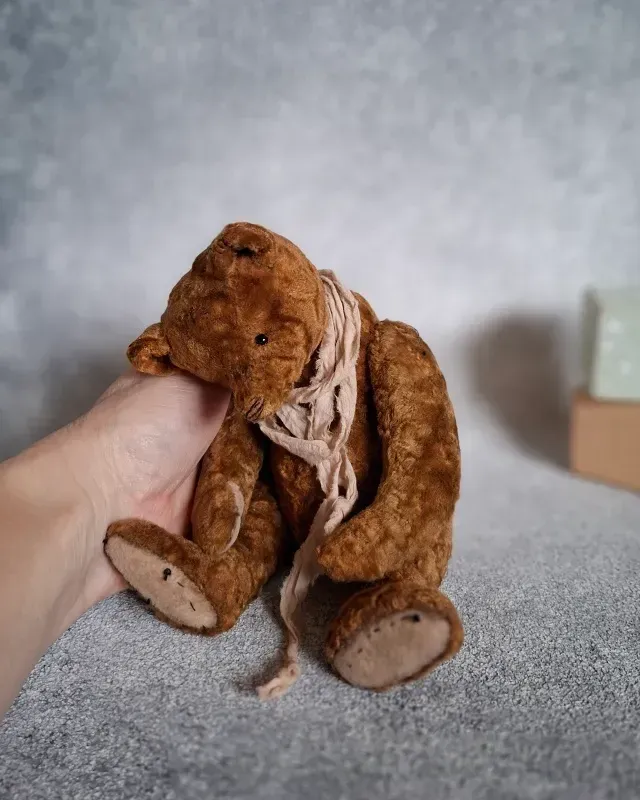 Мишка Тедди Брауни, коричневый, 20 см