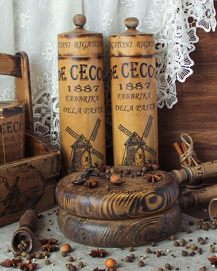 Сырная сервировочная доска с ручкой «Cammambert» — Основной