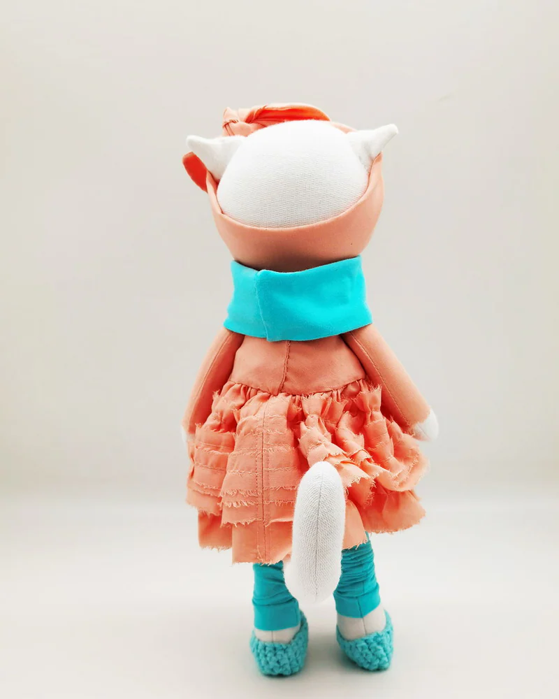 Мягкая игрушка кошечка Плюшевая кошка