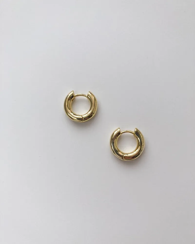 Серьги конго — золотистый