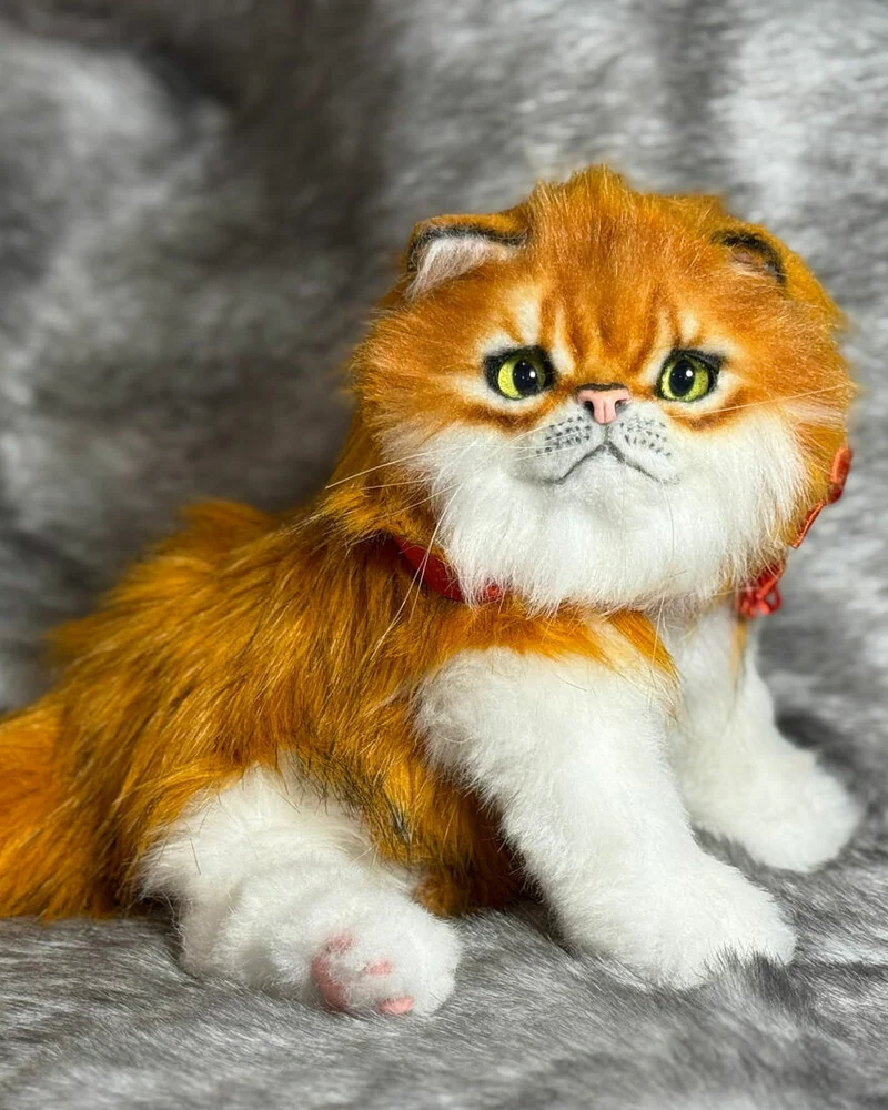 Реалистичный рыжий котенок 2.0