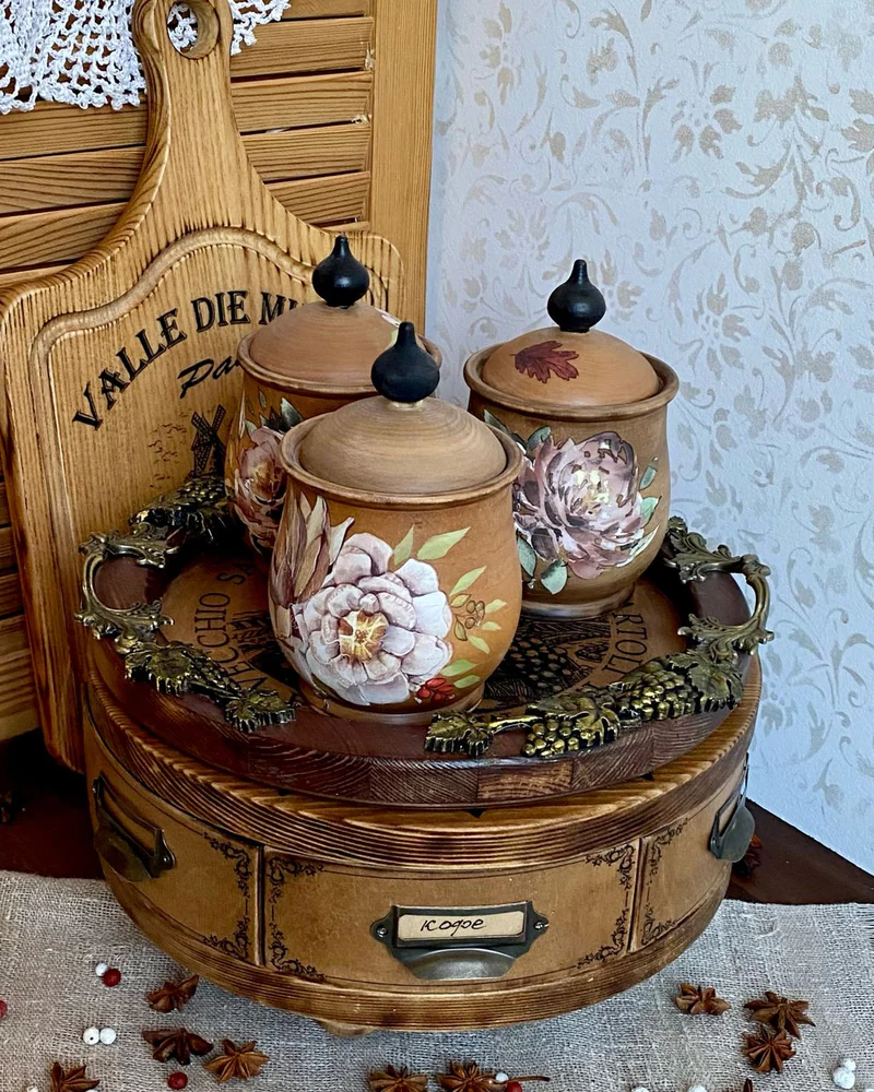 Вращающийся короб для сладостей и специй «Красивая кухня» — Основной