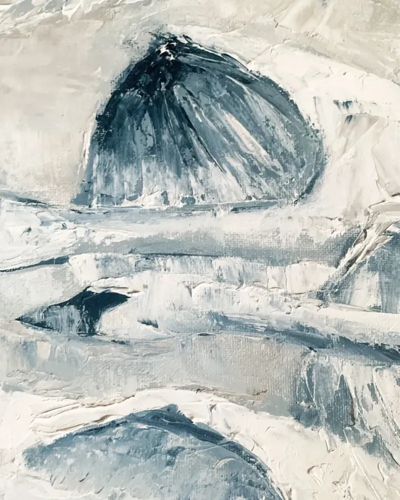 Лебеди. Картина маслом 60×70 см — 60×70 см