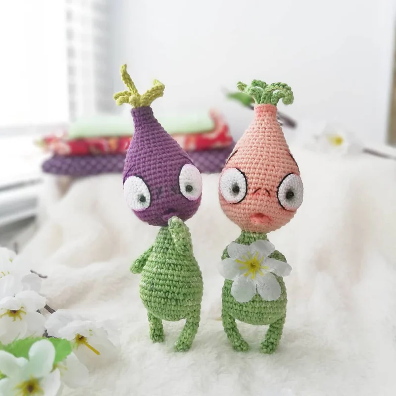 Луковички — фигурки на каркасе