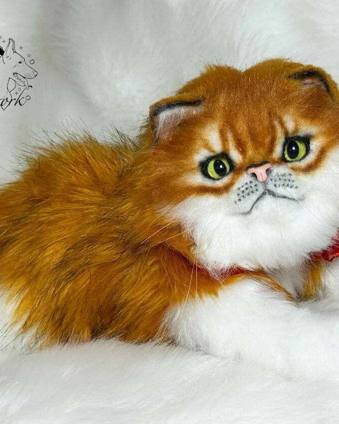 Реалистичный рыжий котенок 2.0
