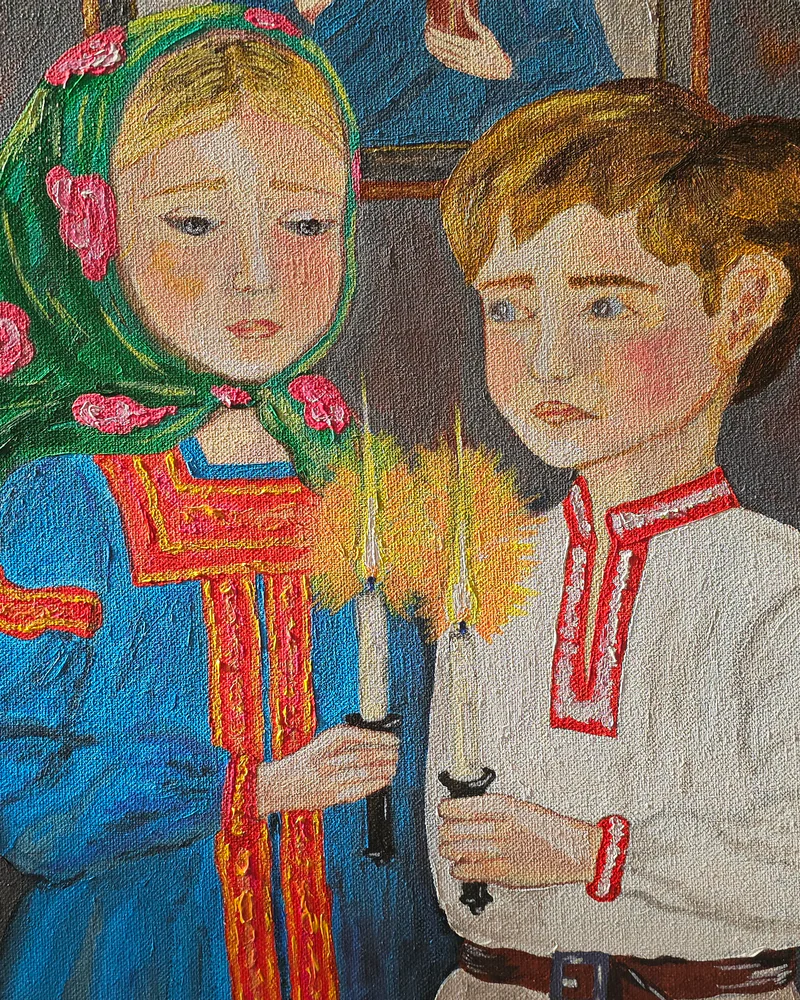 Картина "Ангелы земные"