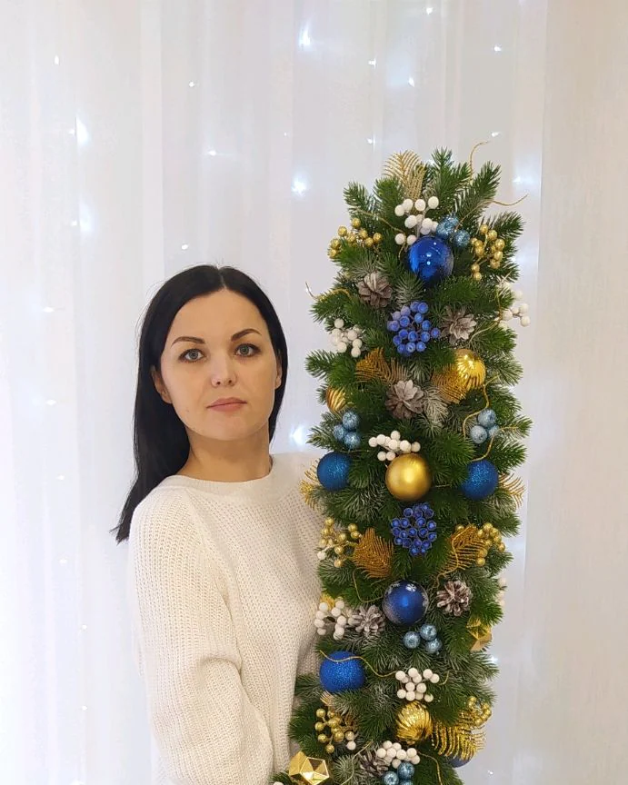 Новогодняя гирлянда на камин, лестницу или вход — Новогодняя гирлянда на камин, лестницу
