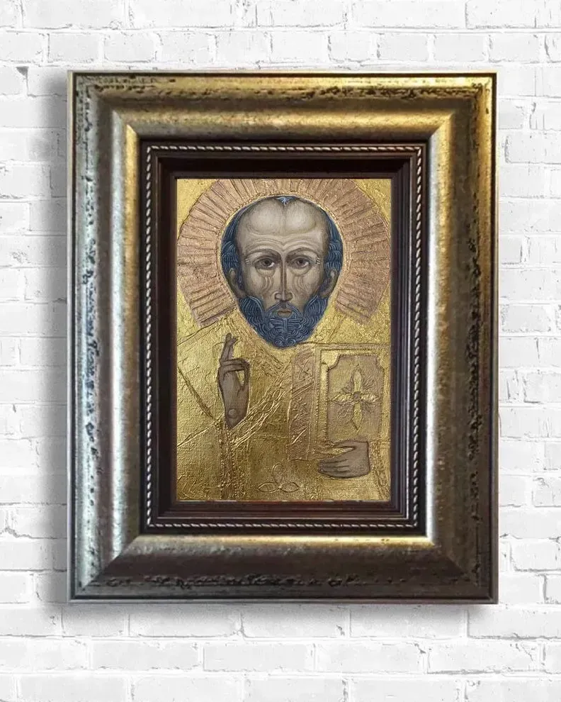 Икона «Святой Николай Чудотворец» — 20×30 см