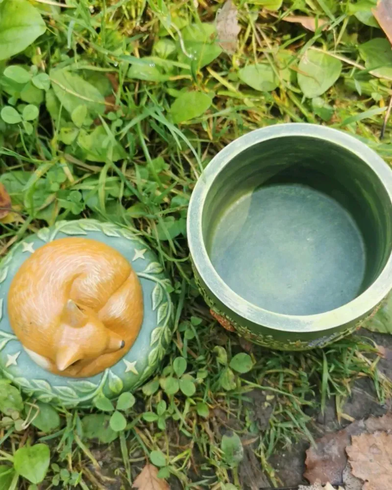 Шкатулка с лисичкой
