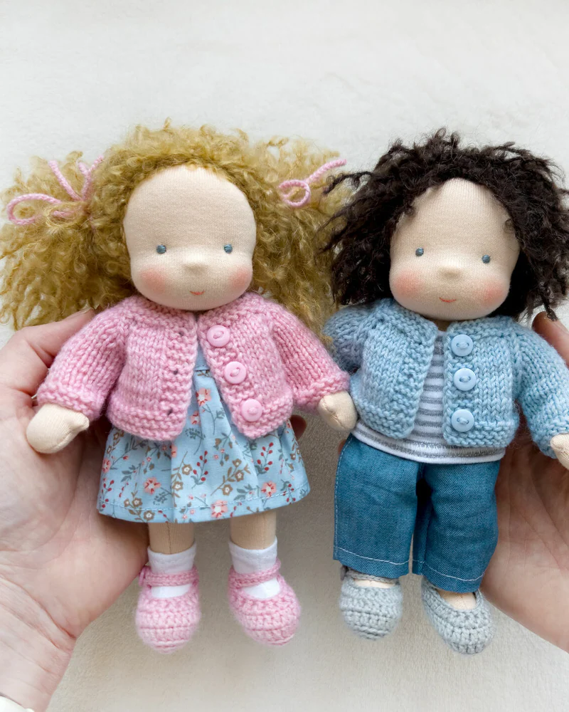 Вальдорфская кукла 18 см