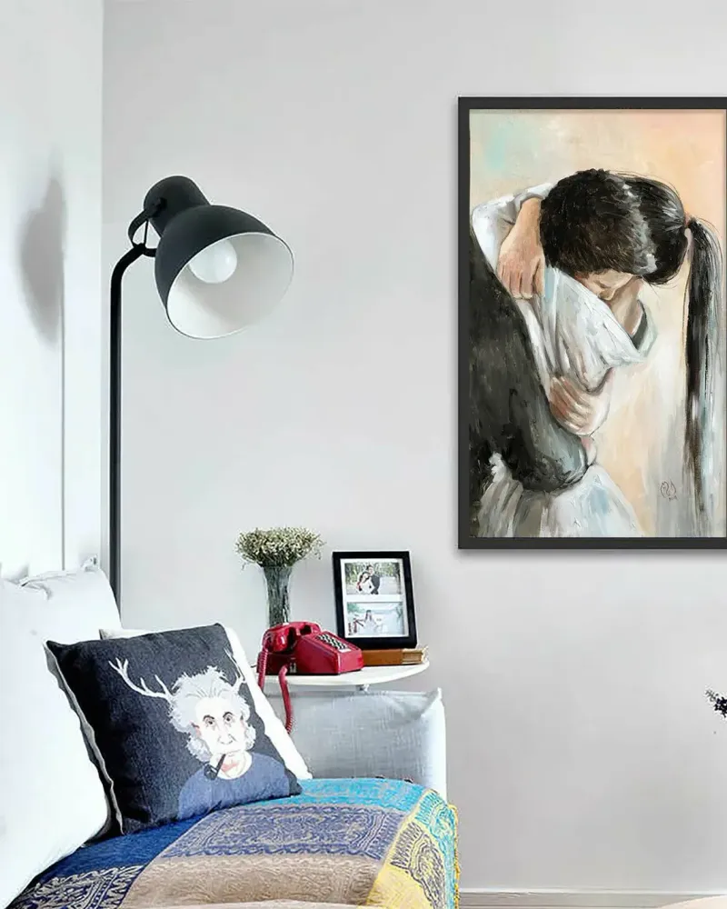 Нежность. Картина маслом 30×50 см — 30×50 см